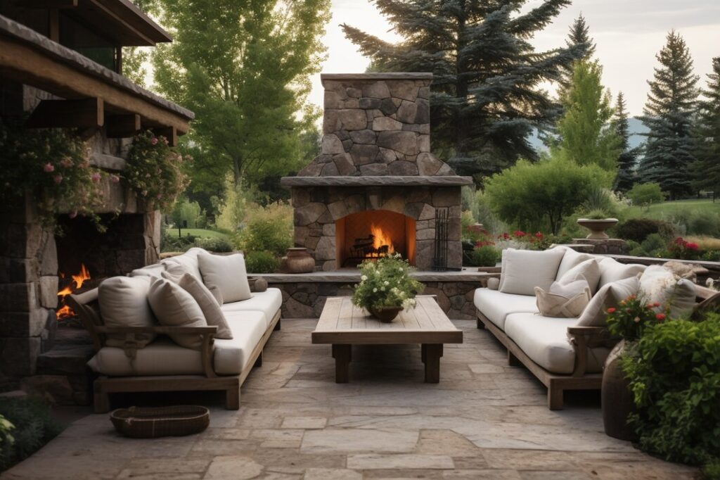 outdoor fireplaces