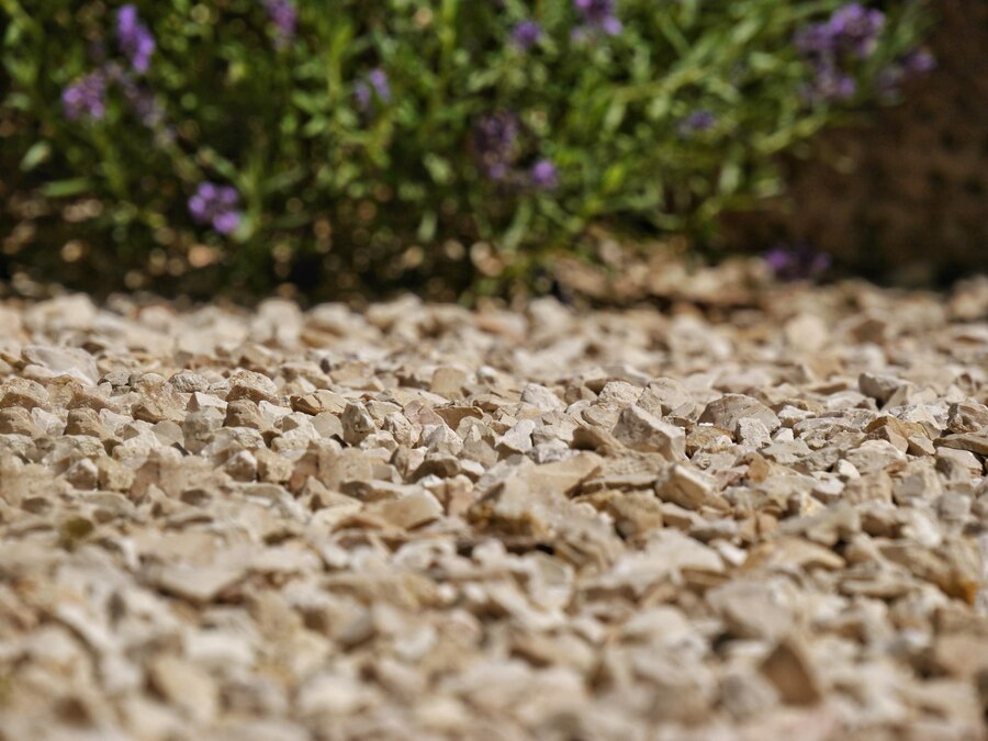 crushed rock
